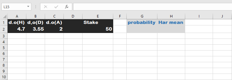 Input funcionality for Arbitrage betting calculator